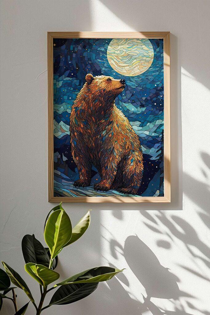 Врамена слика Wallity Mscartmdl6, 33x48 см