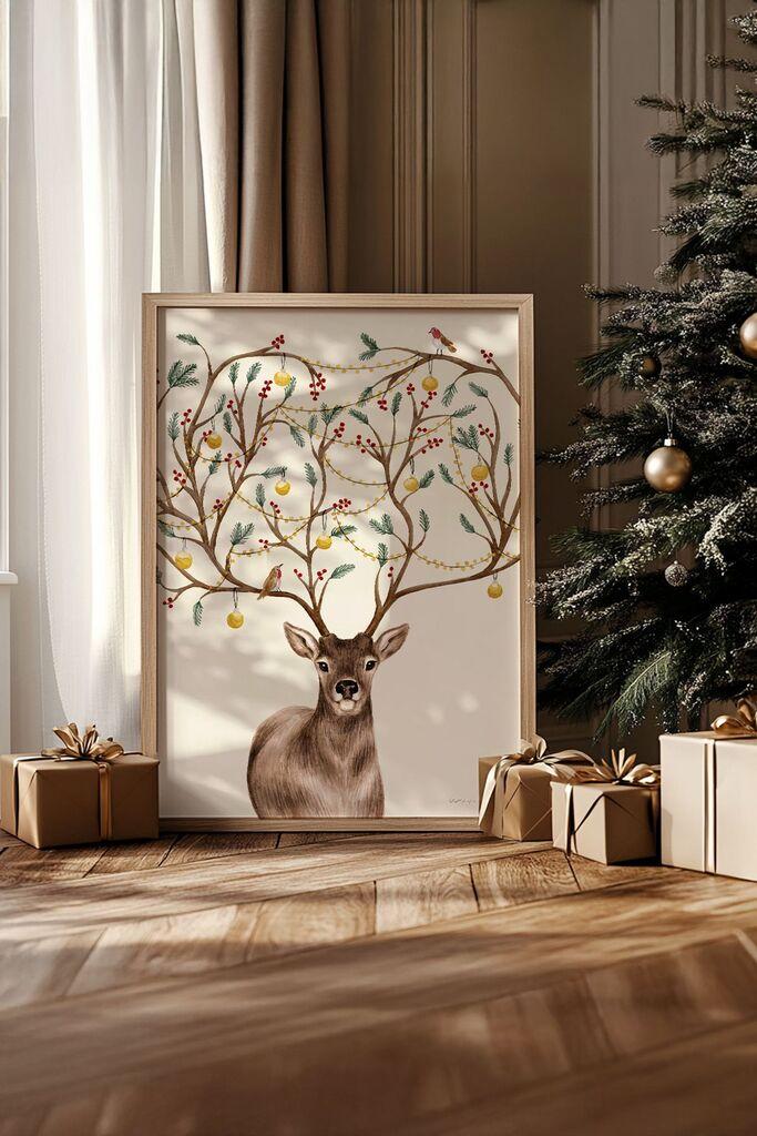 Врамена слика Wallity Nwyearsngmdl69, 33x48 см