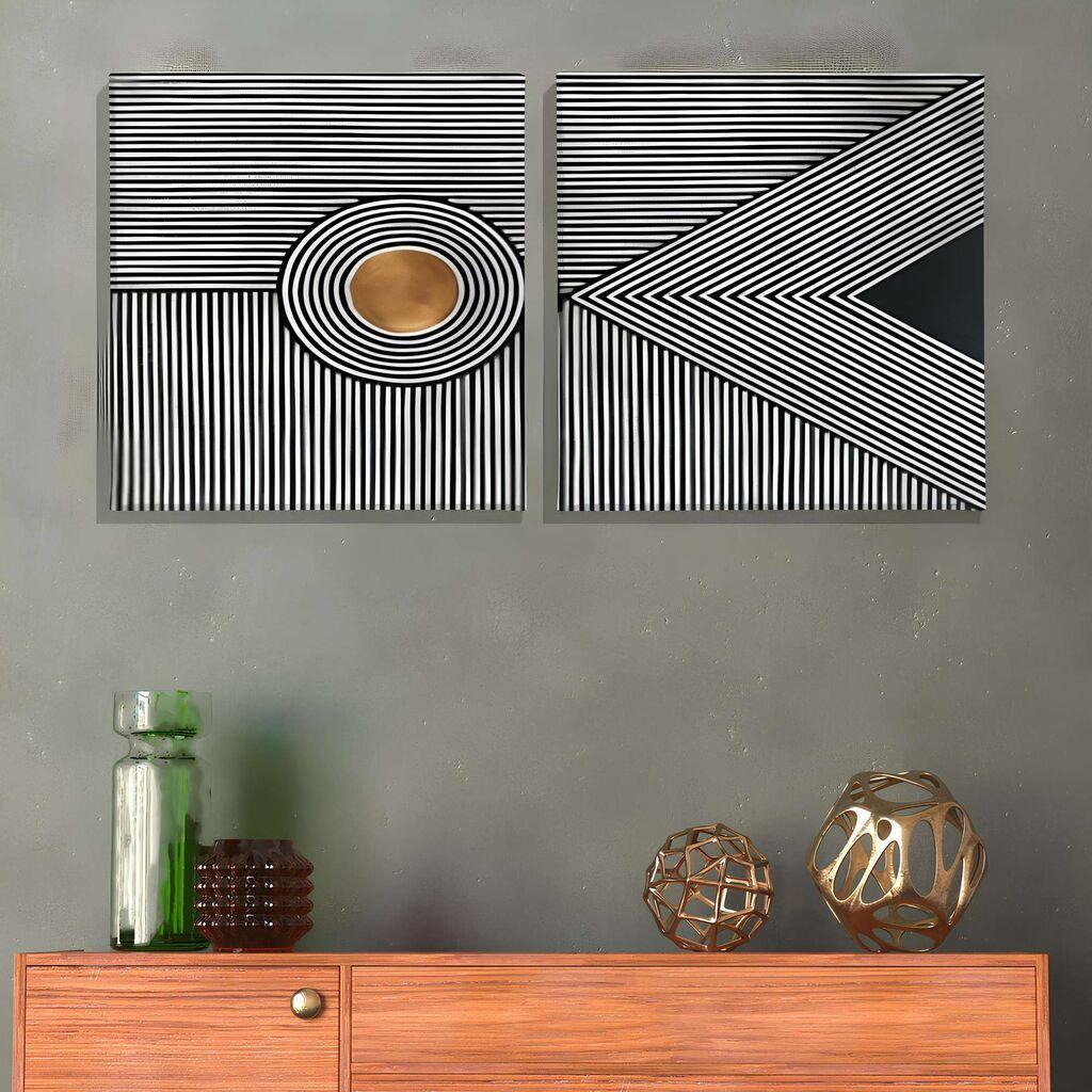 Слика Wallity ASR_CNV2-23, 30x30 см, 2 дела