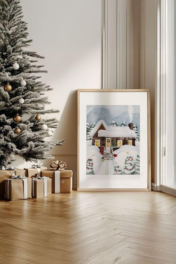 Врамена слика Wallity Nwyearsngmdl106, 33x48 см