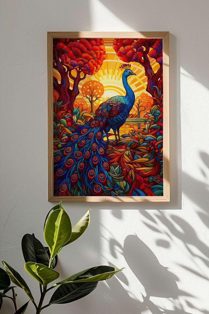 Слика во рамка Wallity Mscartmdl10, 33x48 см