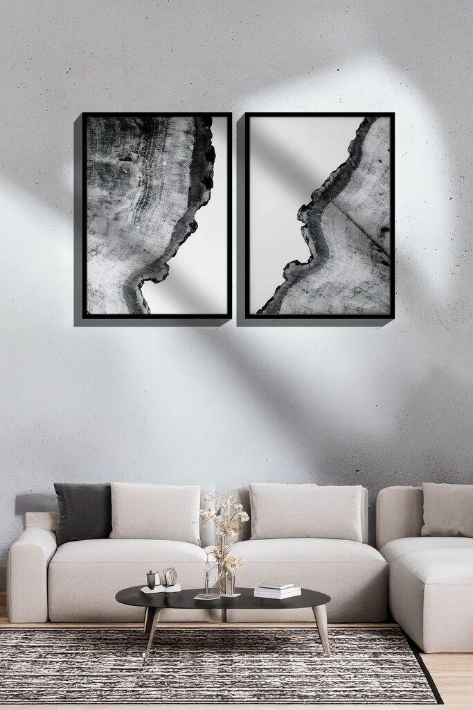 Wallity врамена слика Ersy2Limodel13, 33x48 см, 2 дела