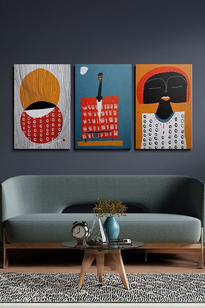 Wallity Picture Ersycnvs3, 40x60 см, 3 дела