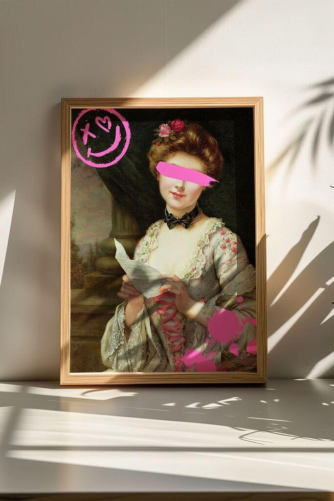 Врамена слика Wallity Artsmdftek36, 33x48 см