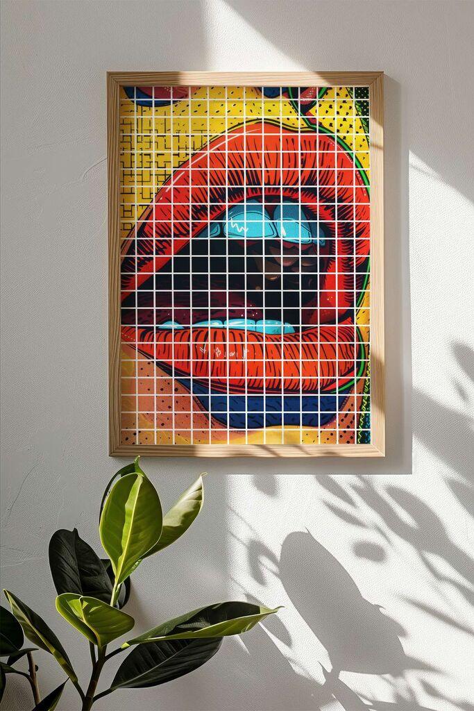 Врамена слика Wallity Popkare28, 33x48 см