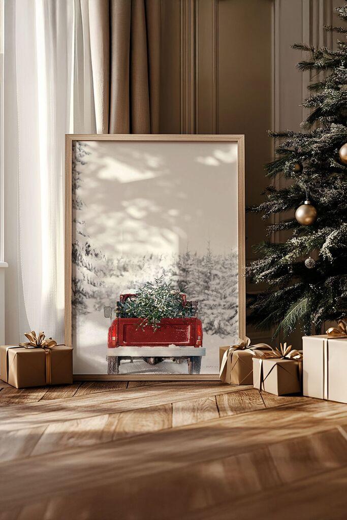 Врамена слика Wallity Nwyearsngmdl73, 33x48 см