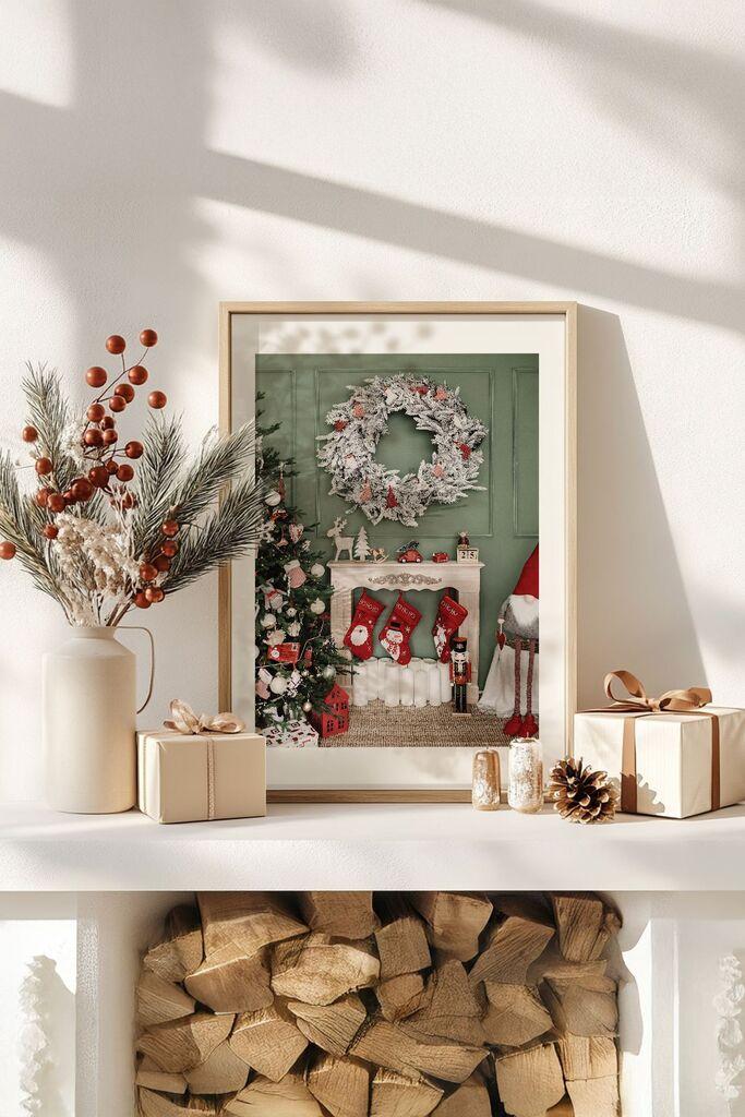 Врамена слика Wallity Nwyearsngmdl52, 33x48 см