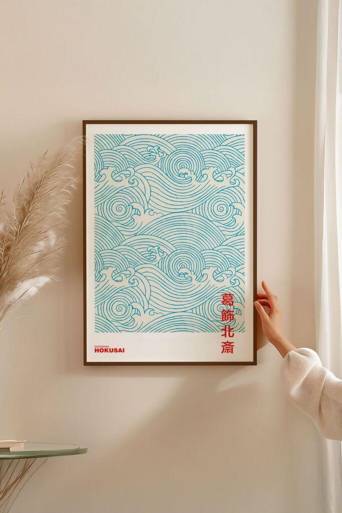 Врамена слика Wallity Lmnmdlkahve17, 33x48 см