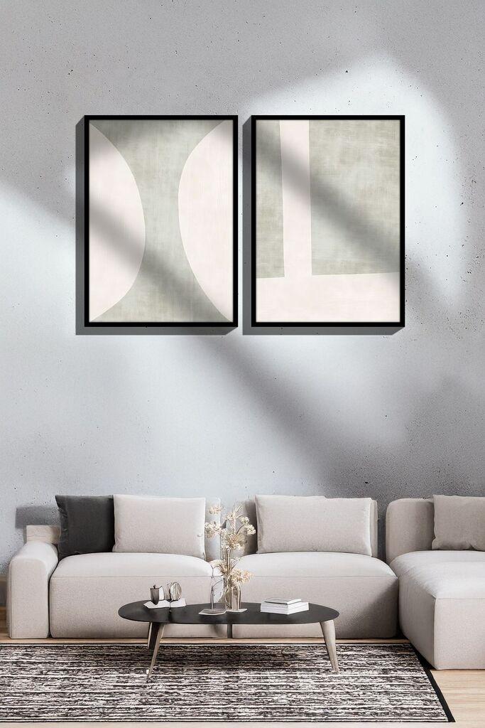 Wallity врамена слика Ersy2Limodel29, 33x48 см, 2 дела