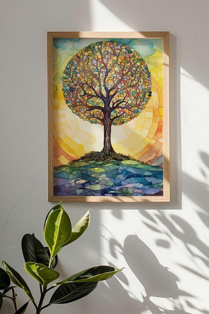 Врамена слика Wallity Mscartmdl32, 33x48 см