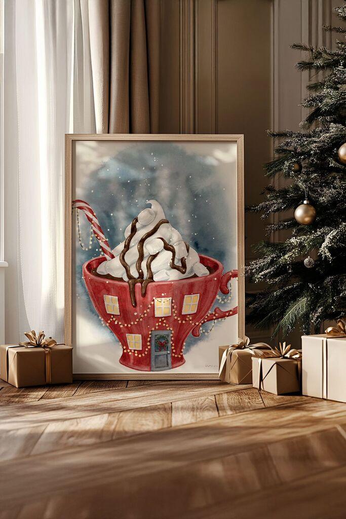 Врамена слика Wallity Nwyearsngmdl61, 33x48 см