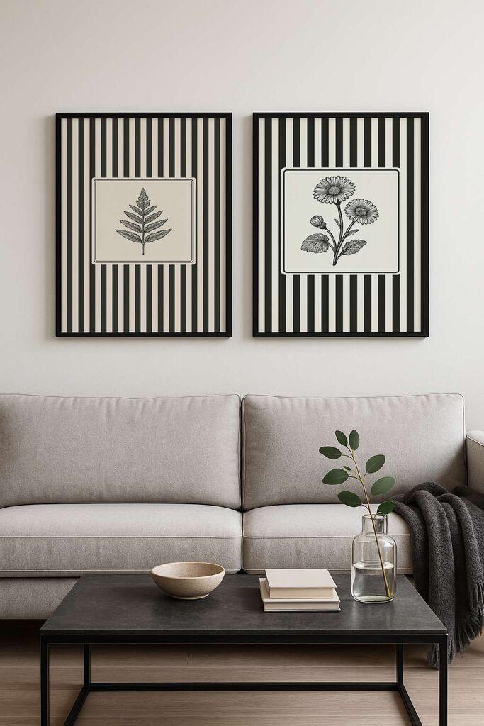 Wallity врамена слика Czgl2-50 x 70, 50x70 см, 2 дела