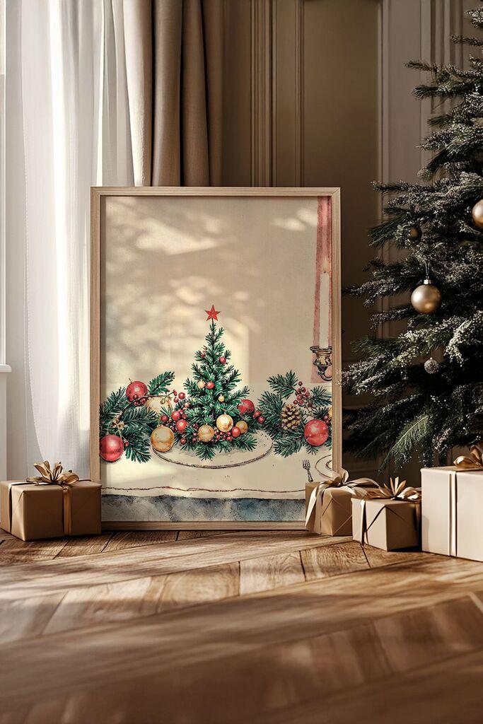 Врамена слика Wallity Nwyearsngmdl13, 33x48 см