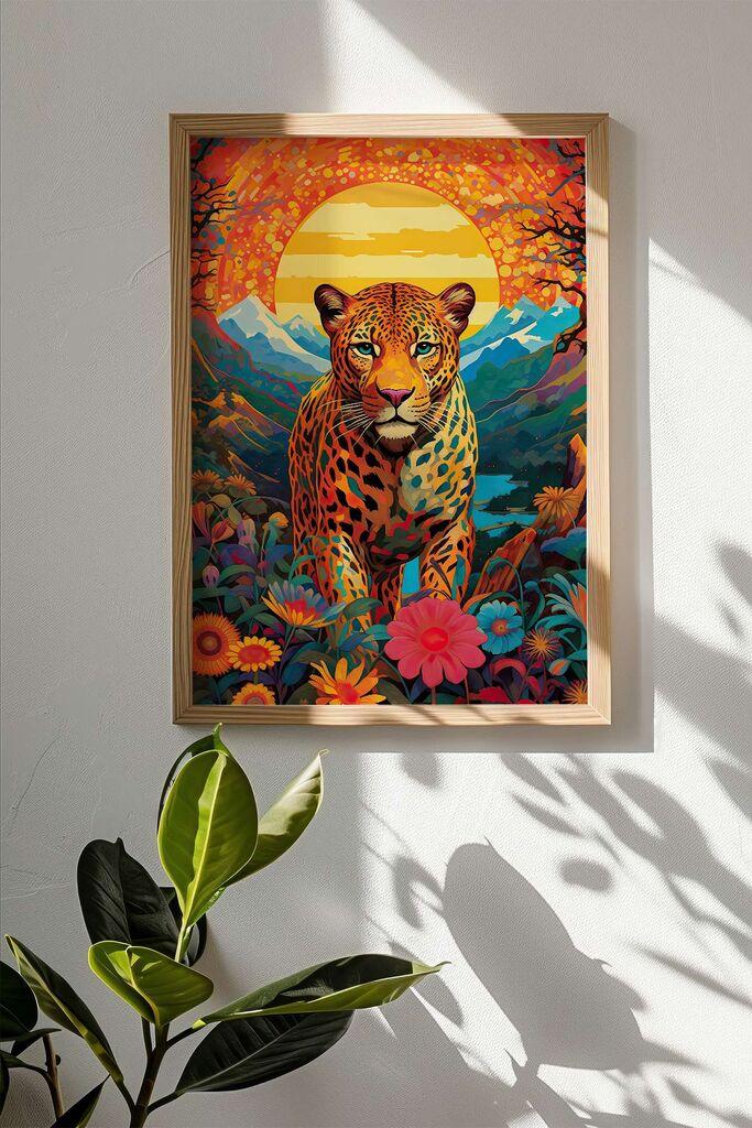 Слика во рамка Wallity Mscartmdl7, 33x48 см