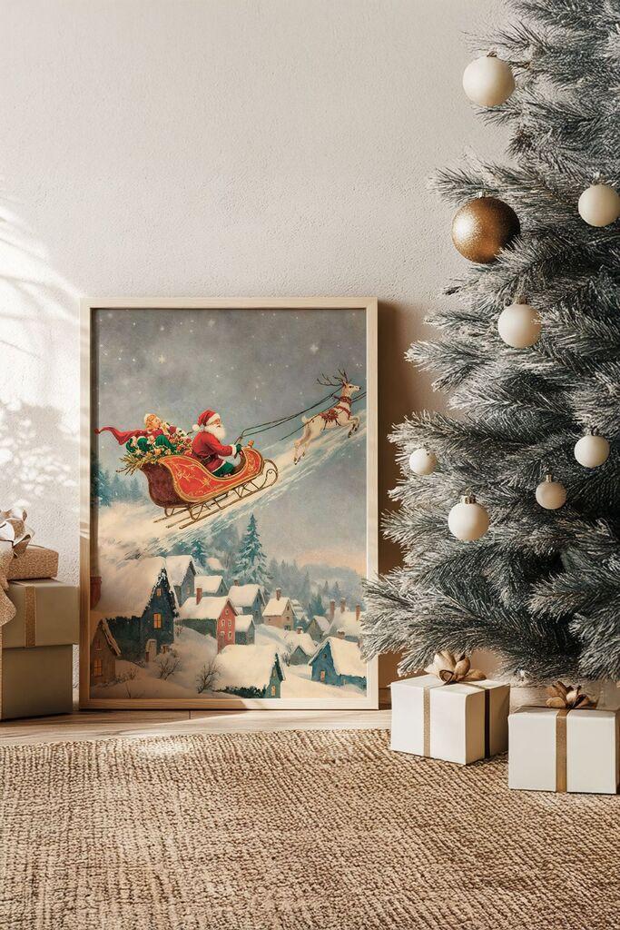 Врамена слика Wallity Nwyearsngmdl6, 33x48 см