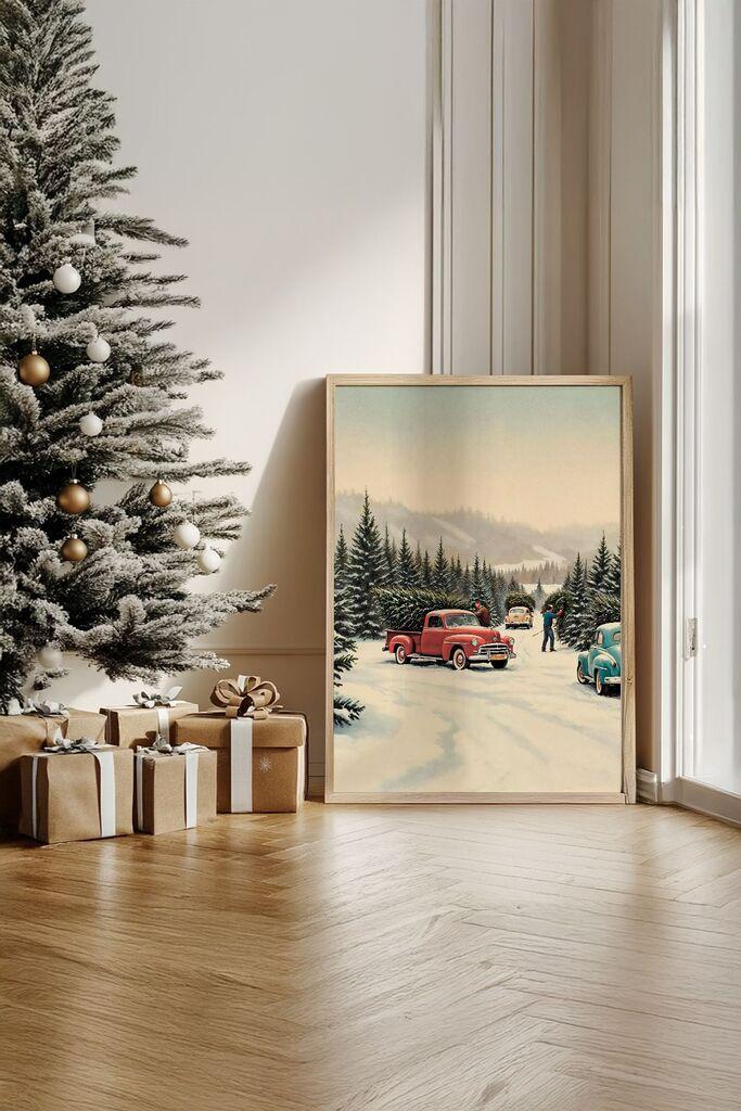 Врамена слика Wallity Nwyearsngmdl14, 33x48 см