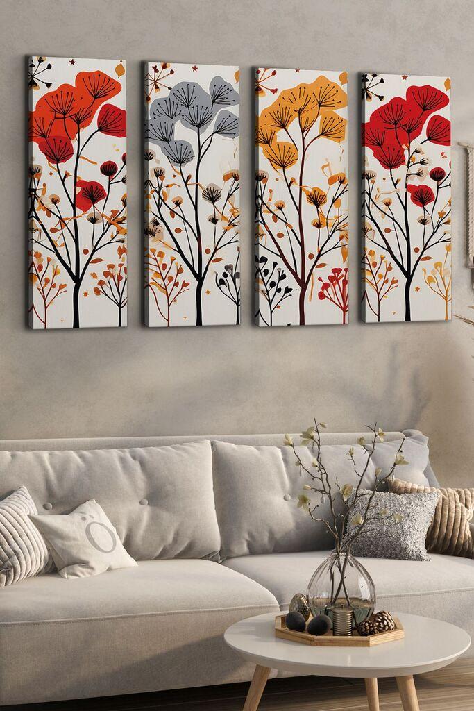 Wallity Picture Ersycnvs4Asm2, 30x90 см, 4 дела