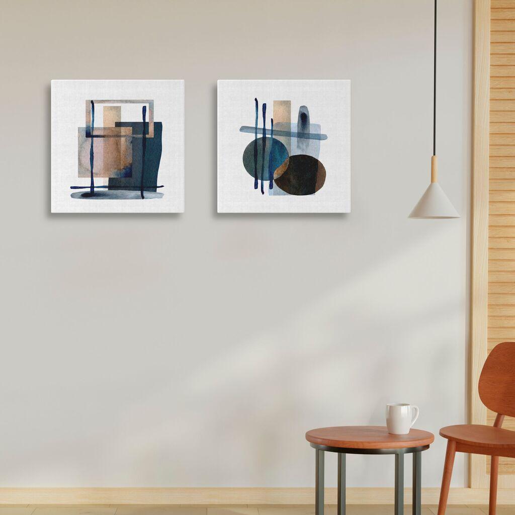 Wallity слика ASR_CNVS25-15, 30x30 см, 2 дела