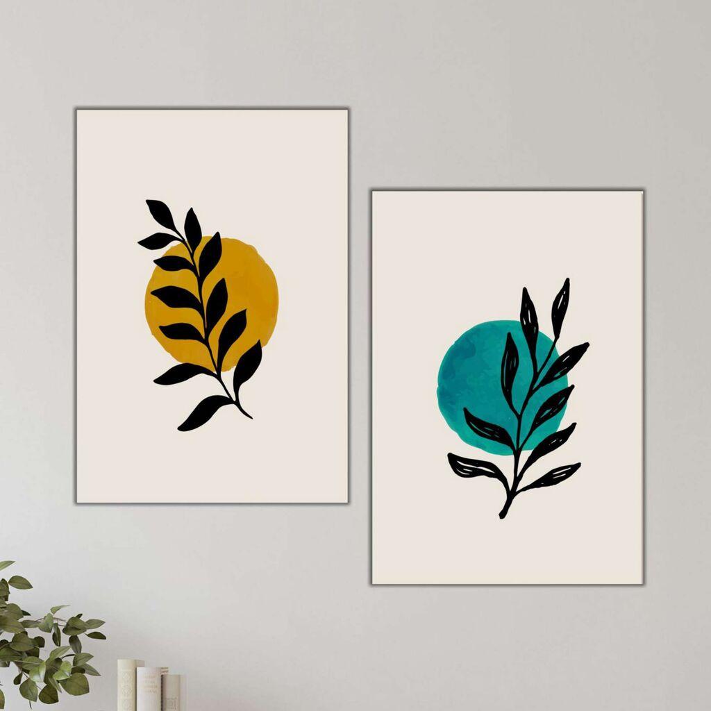 Wallity Picture Mdf-00123, 60x80 см, 2 дела