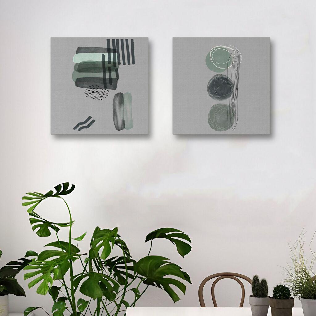 Wallity слика ASR_CNVS25-8, 30x30 см, 2 дела