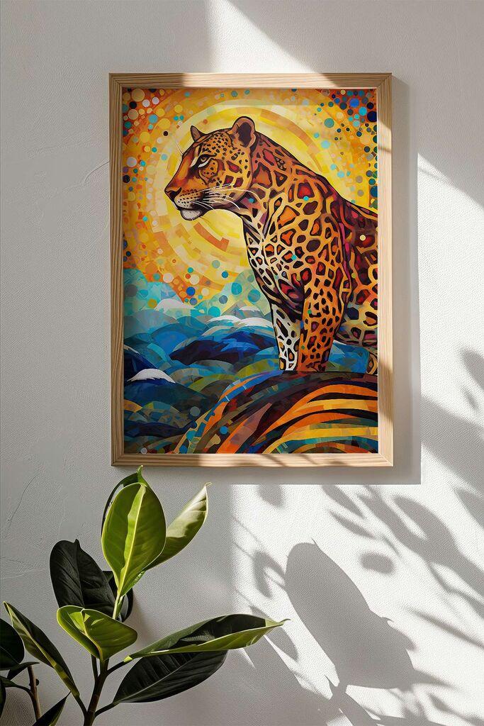 Слика во рамка Wallity Mscartmdl9, 33x48 см