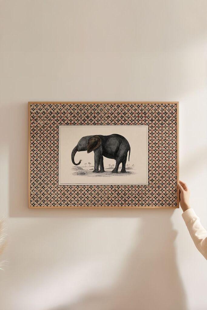 Врамена слика Wallity Artsmdftek29, 33x48 см