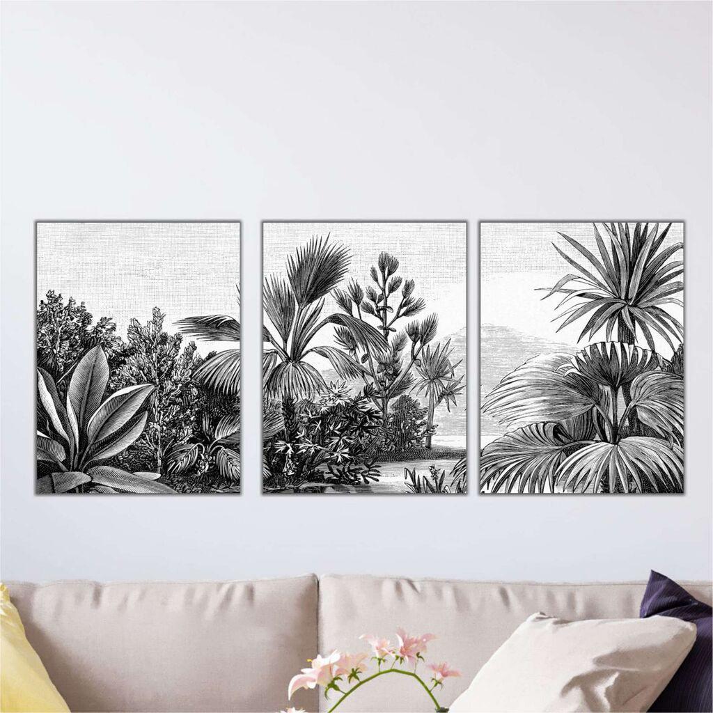 Wallity Picture Mdf-00111, 40x90 см, 3 дела