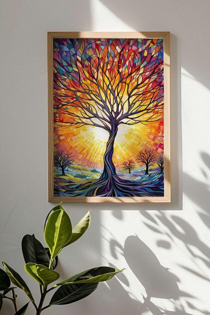 Врамена слика Wallity Mscartmdl13, 33x48 см