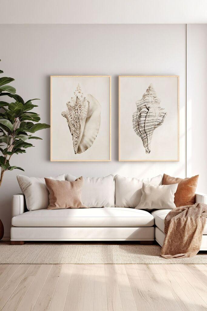 Wallity врамена слика Ersy2Limodel30, 33x48 см, 2 дела