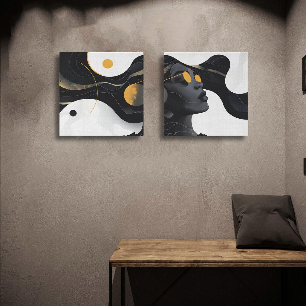 Wallity слика ASR2-CNV25-15, 30x30 см, 2 дела