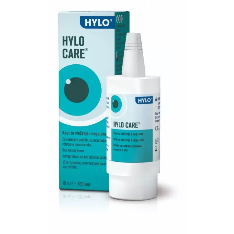 Капки за очи Hylo Hylo care, 300 капки, 10 мл