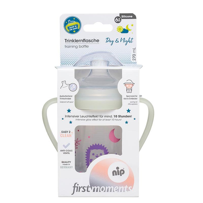 Шише Фрст Момент Со Широк Отвор 270Мл Деј Енд Најт Микс Нип