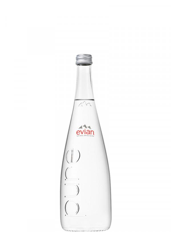 EVIAN Вода во Стаклено Шише 750ml