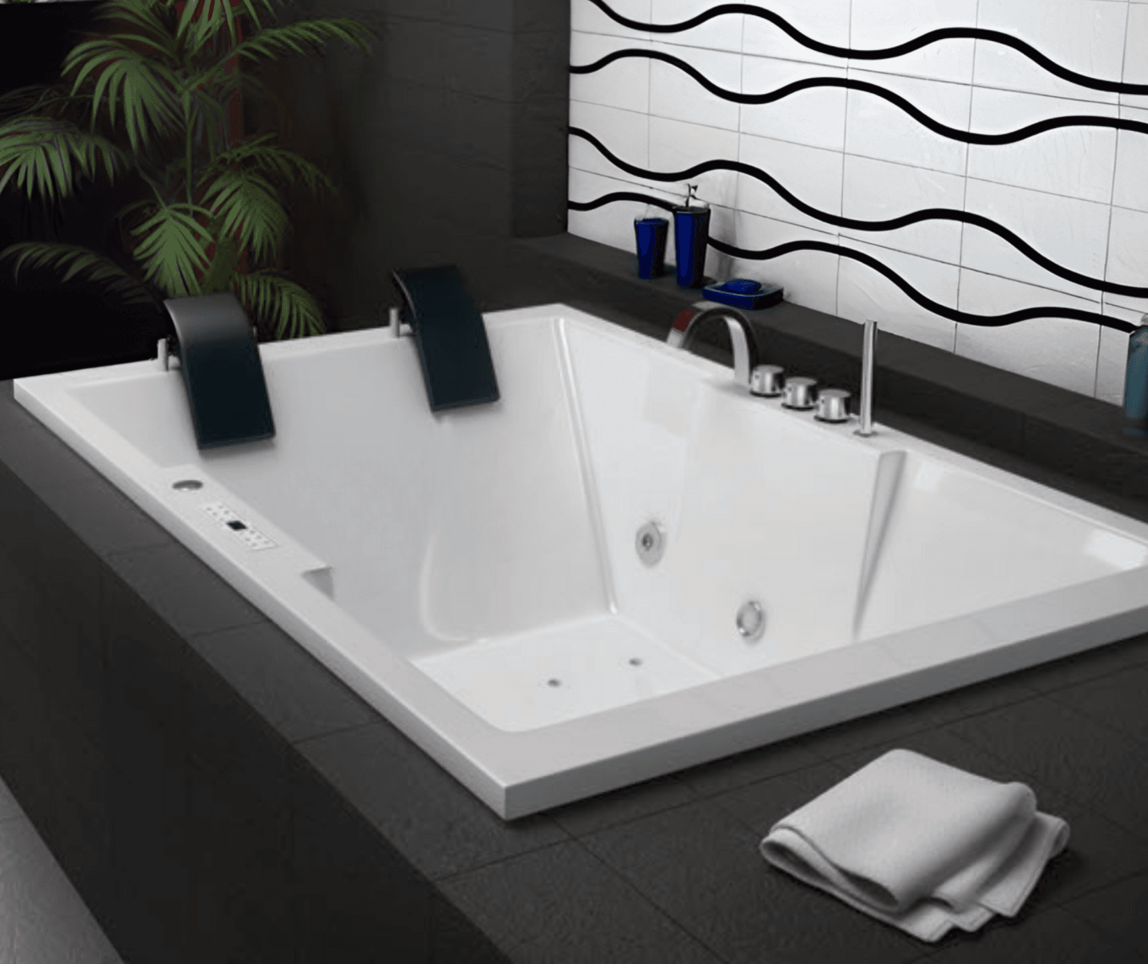 Хидромасажна када - Quadro DELUXE