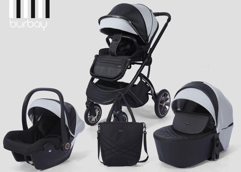 Количка Maggio 3 во 1- Grey AS888