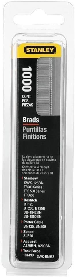 STANLEY Нокти без глава 15mm/5/8"/18ga 1-SWK-BN0625T сива боја