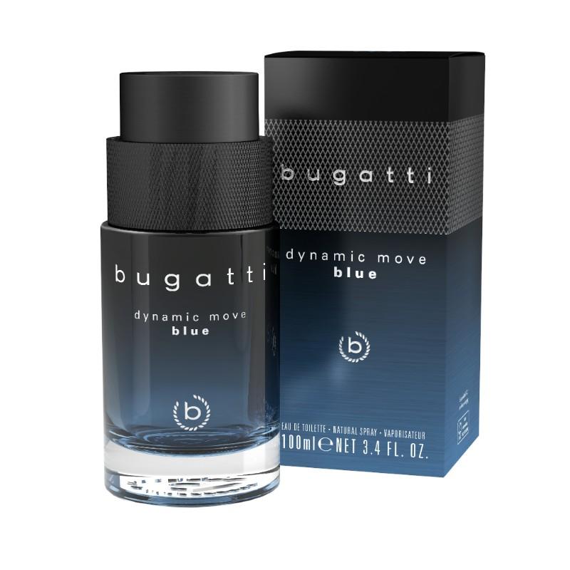 BUGATTI Машка тоалетна вода Dynamic Move сина 100 мл