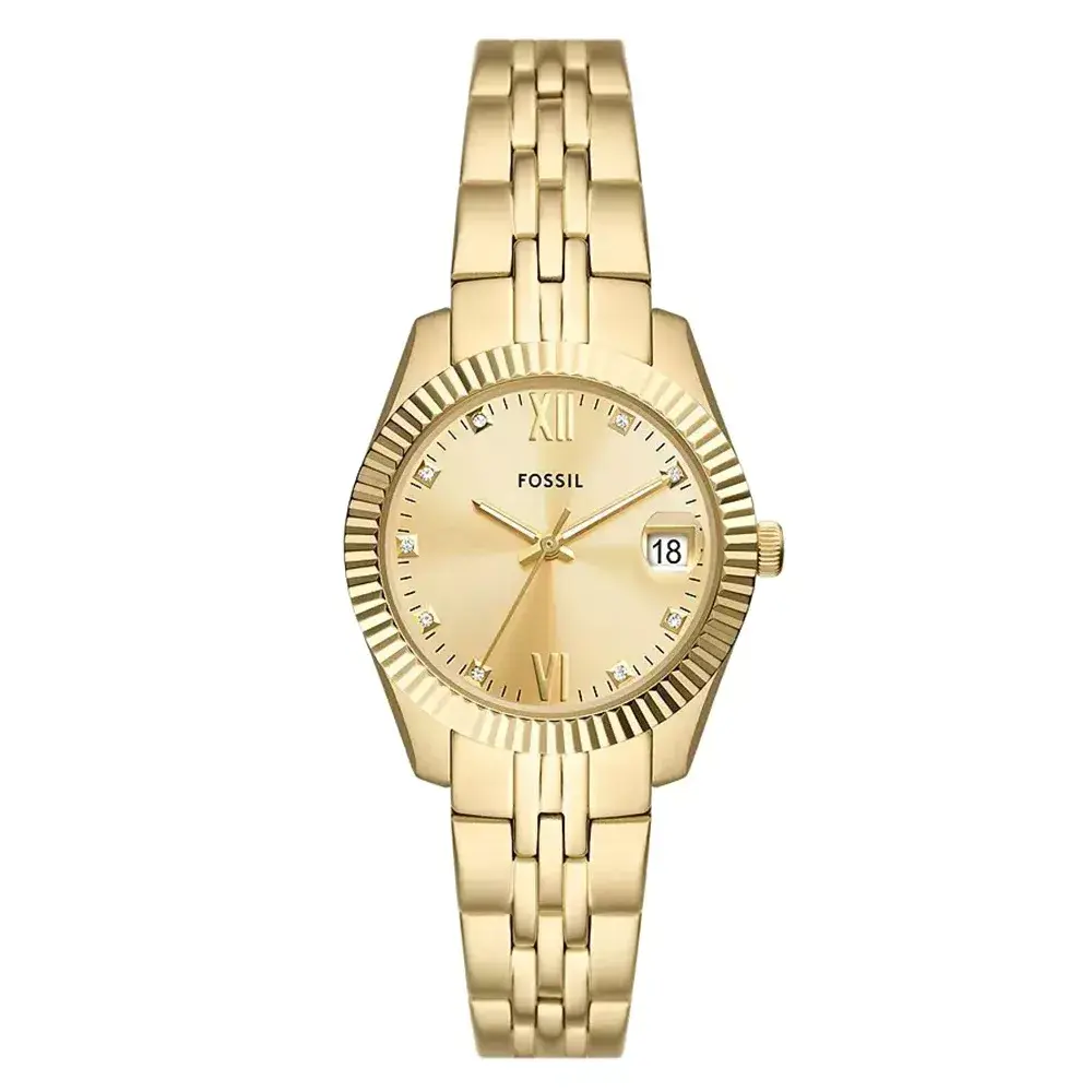 Женски часовник Fossil Scarlette, златна боја