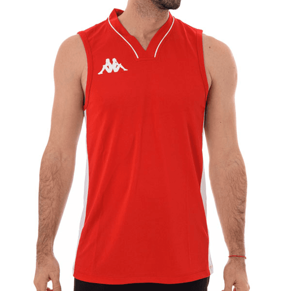 KAPPA Машки кошаркарски дрес Каиро црвен