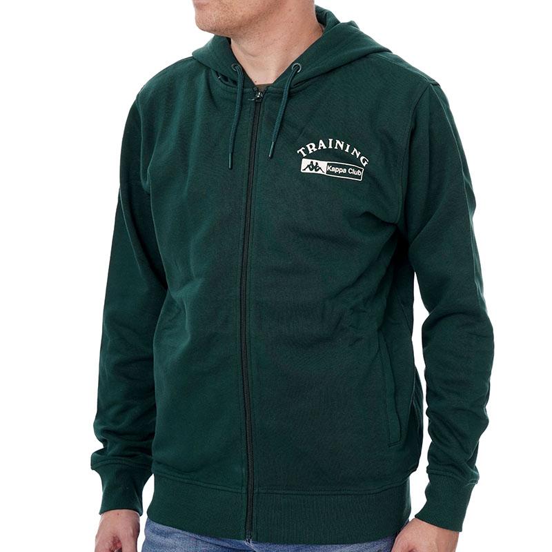 KAPPA Машки горен дел тренерки Authentic Pilla, Зелени