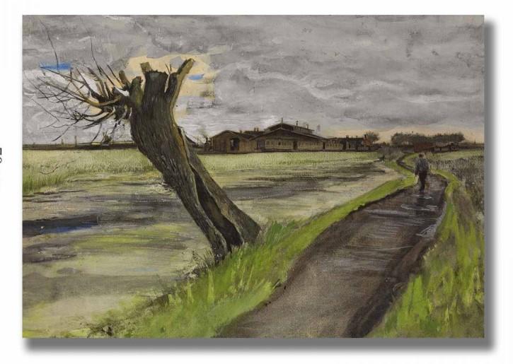 Wallity 70100VANGOGH034 Декоративна слика, 70x100 см