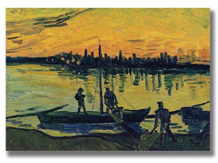 Wallity 70100VANGOGH045 Декоративна слика, 70x100 см