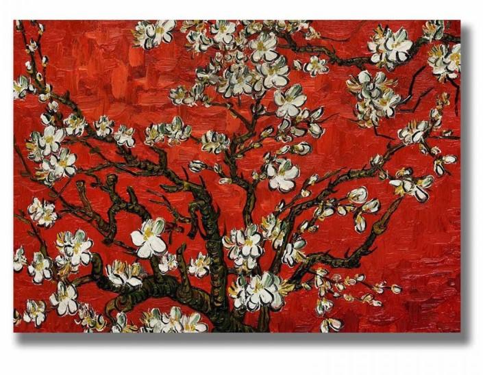 Wallity 70100VANGOGH075 Декоративна слика, 70x100 см