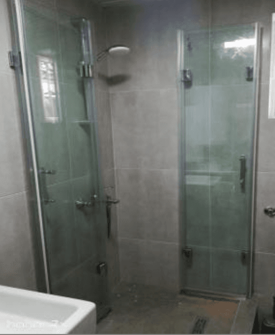 AQUALUX Параван Elegance 8мм Проdzирен