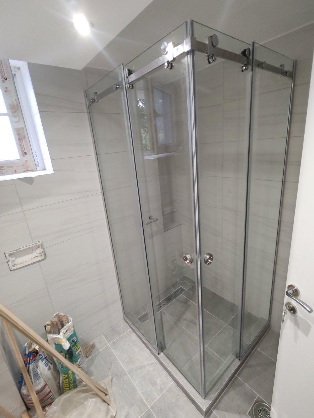 AQUALUX Параван Modena 2 8мм Проdzирен