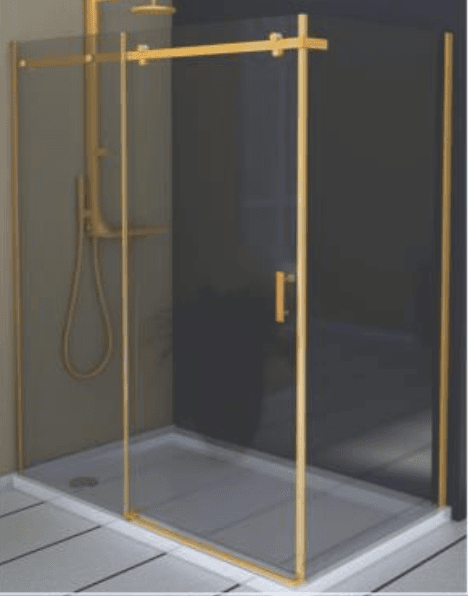 AQUALUX Параван Modena gold 8мм проdzирна