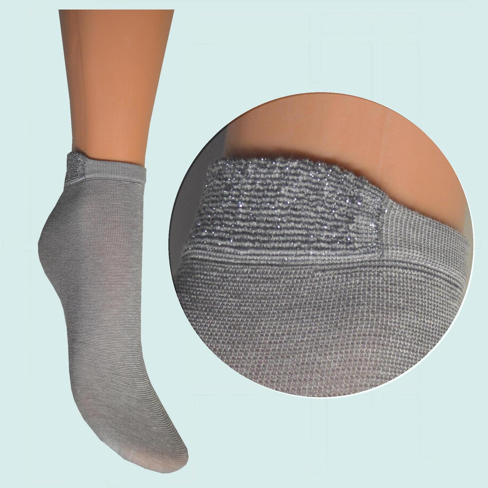 ARAI Женски памучни сокни класик со ламе