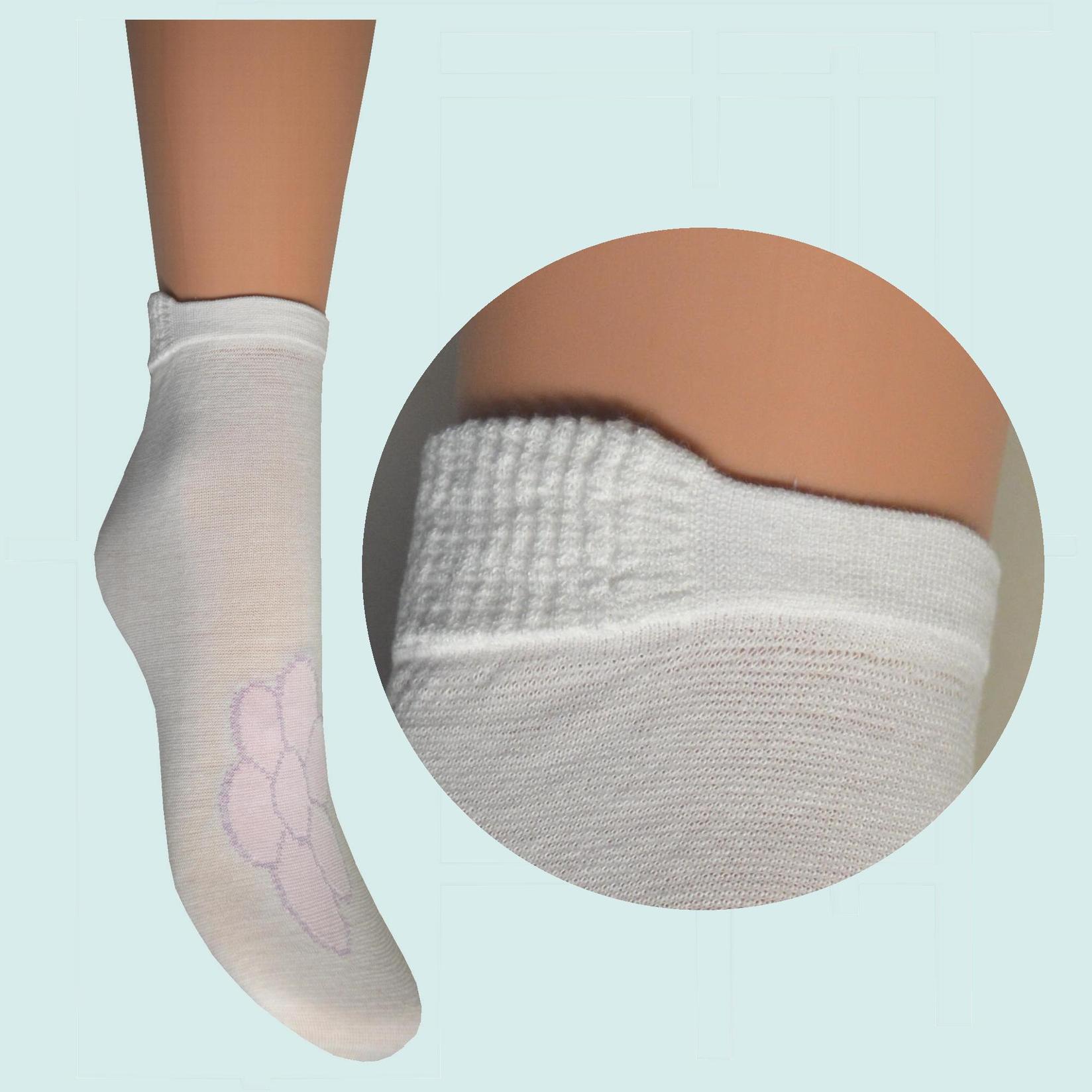 ARAI Женски памучни сокни класик со цвет