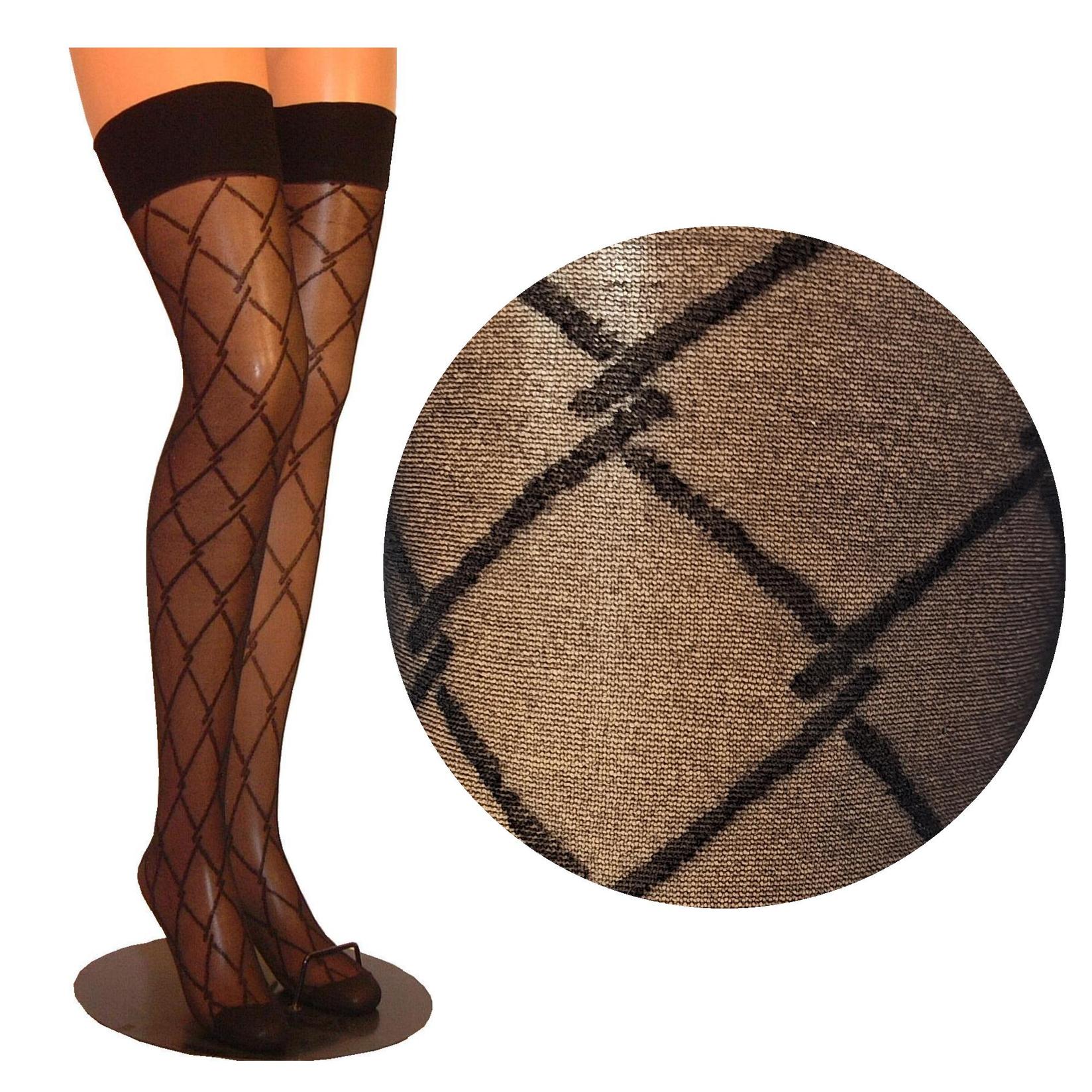 ARAI Женски дезенирани високи чорапи Анабела