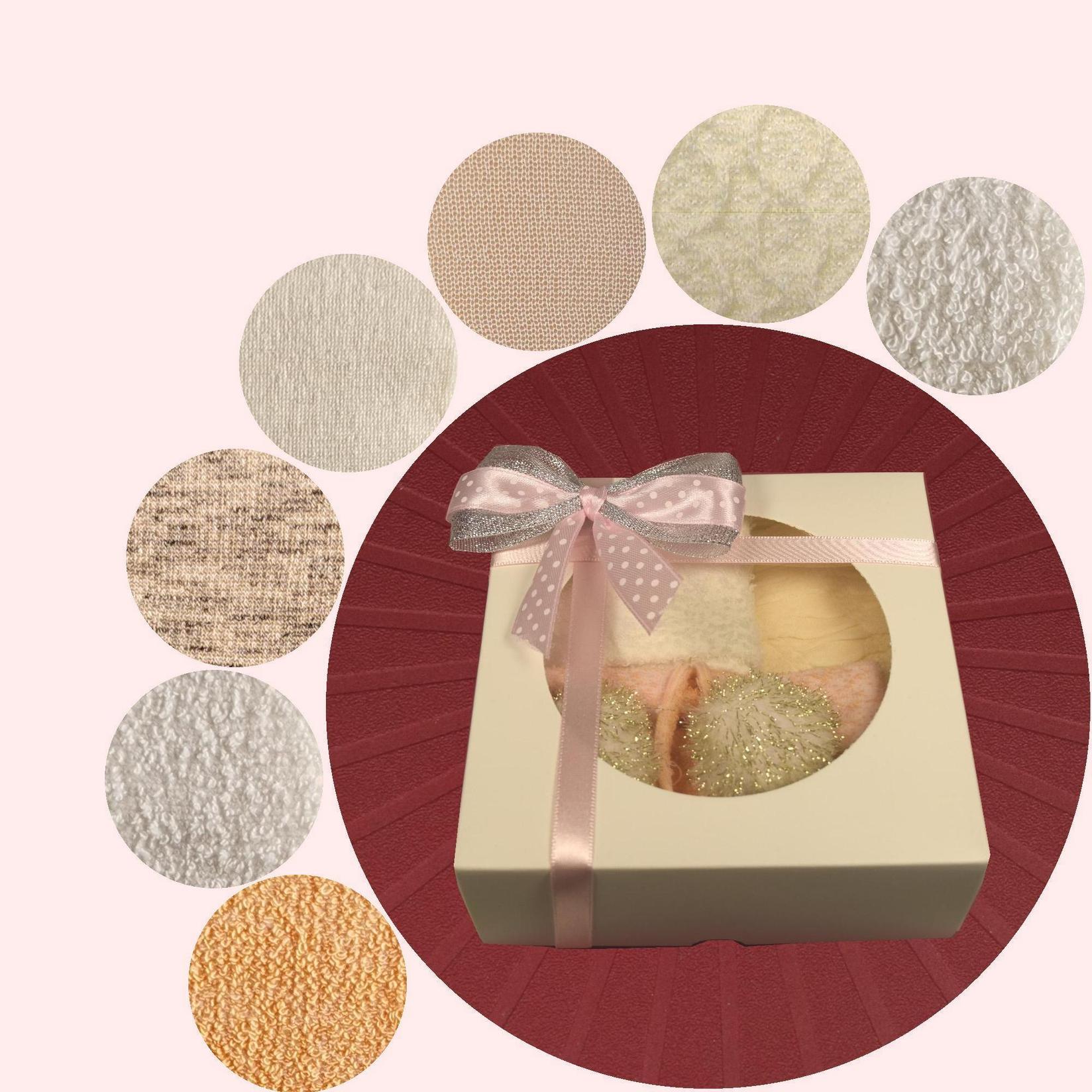 ARAI Бебешки украсен пакет со чорапи и хулахопки